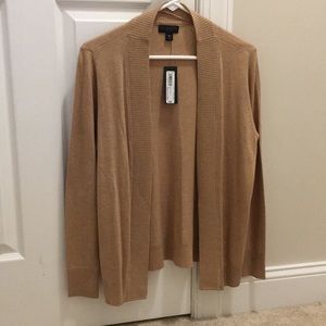 Worthington Petite Large Beige Cardigan